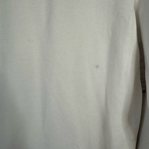 Laura Scott White Long Sleeve T-Shirt Size Small - Picture 3 of 6